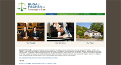 Desktop Screenshot of bugaj-fischer-law.com