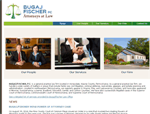 Tablet Screenshot of bugaj-fischer-law.com